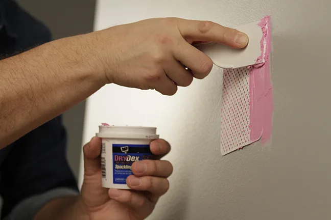 preparing walls for painting with drydex
