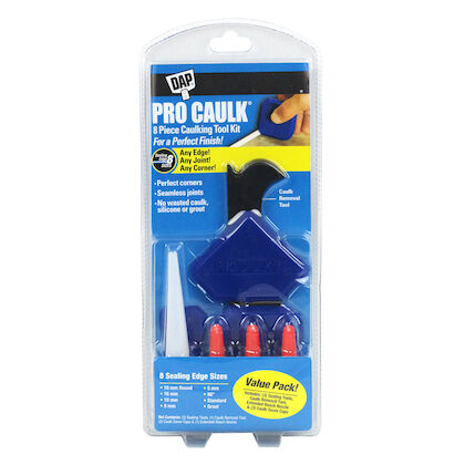 PRO CAULK 8 Piece Caulking Tool Kit