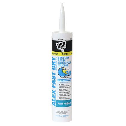 ALEX FAST DRY Acrylic Latex Caulk Plus Silicone