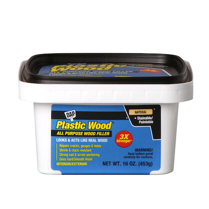 DAP Plastic Wood 4-oz White Wood Filler