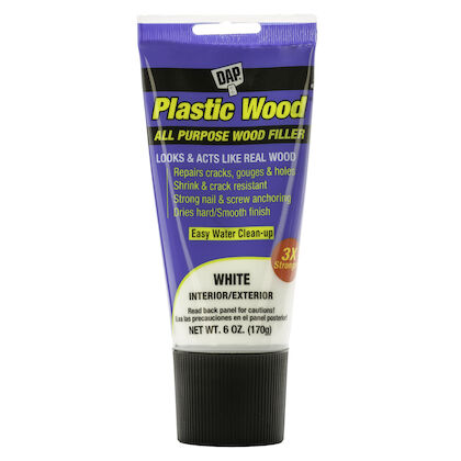 DAP Plastic Wood 00529 Wood Filler, Paste, Musty, Natural, 16 oz  #VORG4139291, 00529