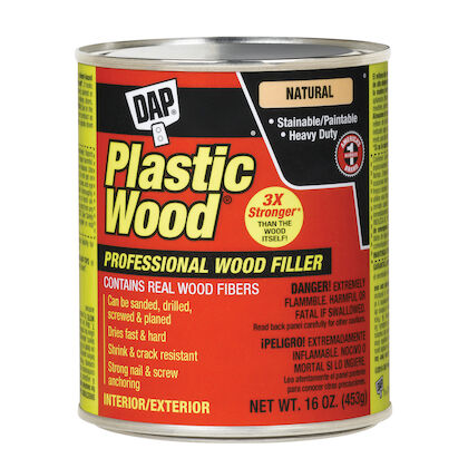 PLASTIC WOOD??? - DAP - Plastic Wood Latex Wood Filler - Review