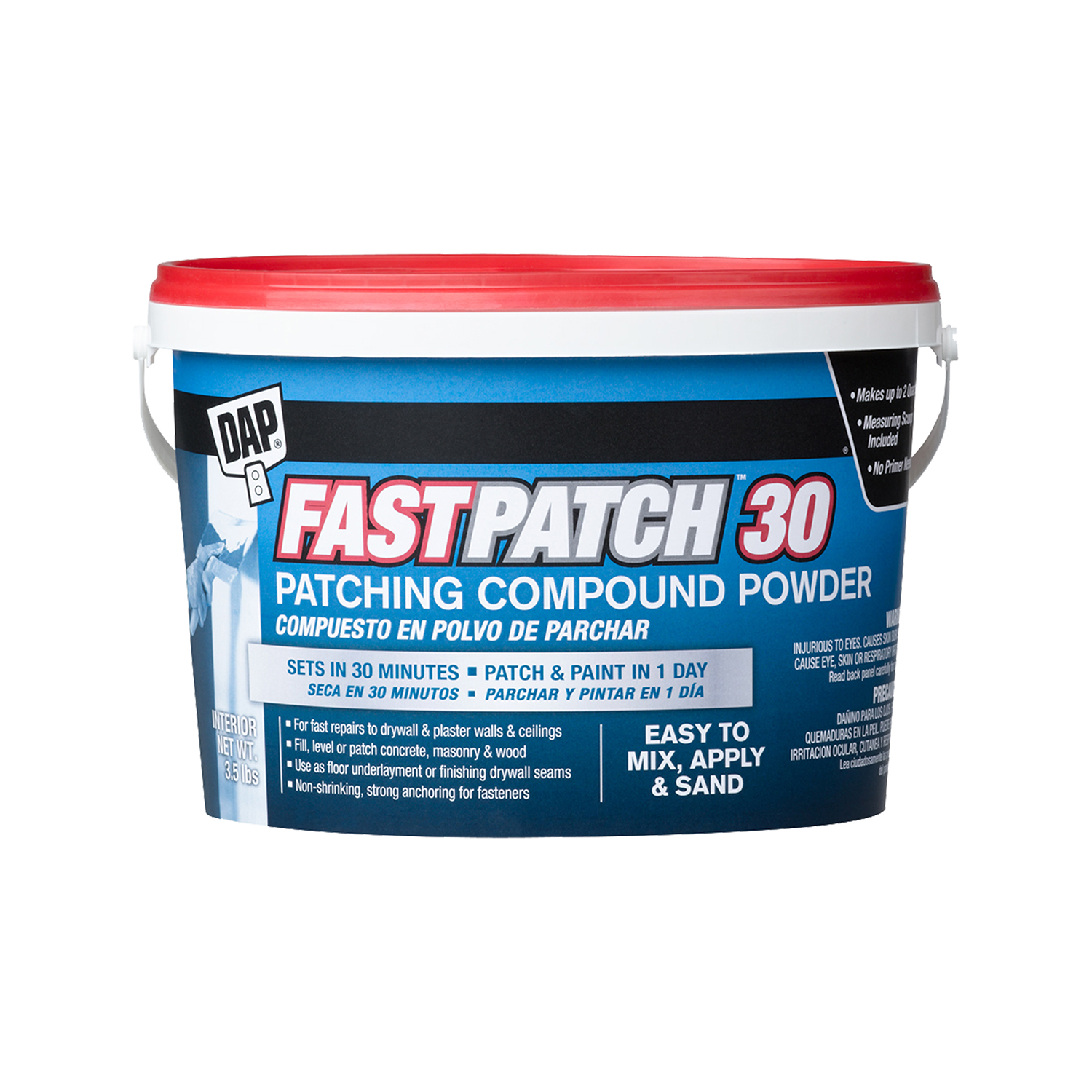 DAP 63050 Off White Powder Little Odor Floor Leveler and Patch 25 lbs. 