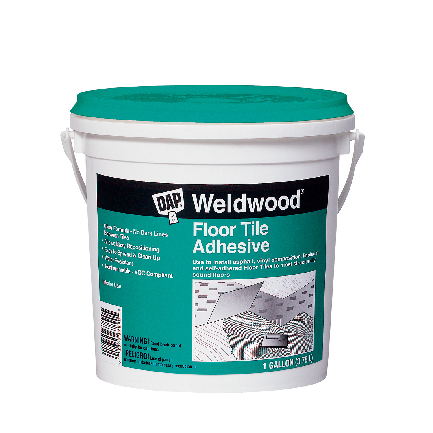 Weldwood Floor Tile Adhesive Dap S, Vinyl & Linoleum Floor Repair Adhesive