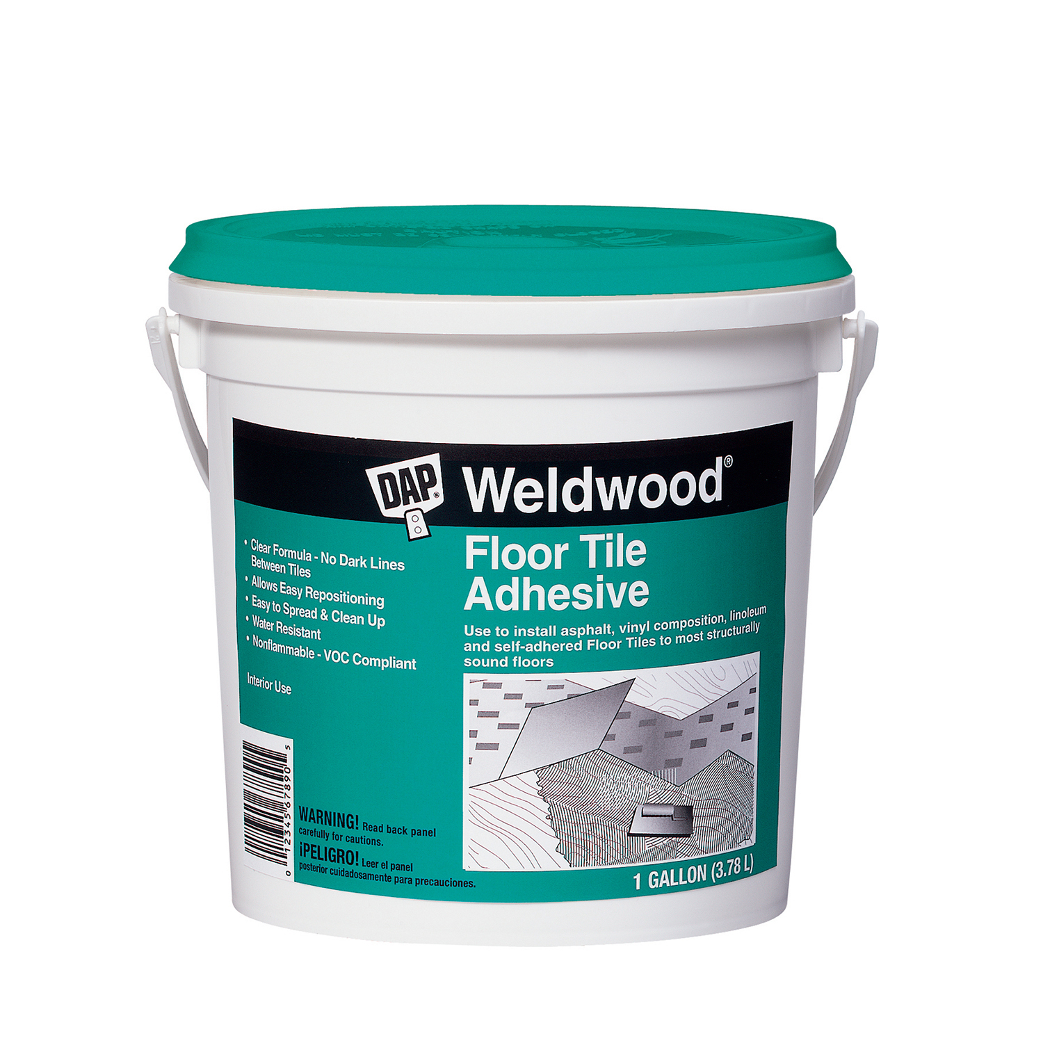 Weldwood Floor Tile Adhesive Dap S, What Glue To Use For Vinyl Floor Tiles