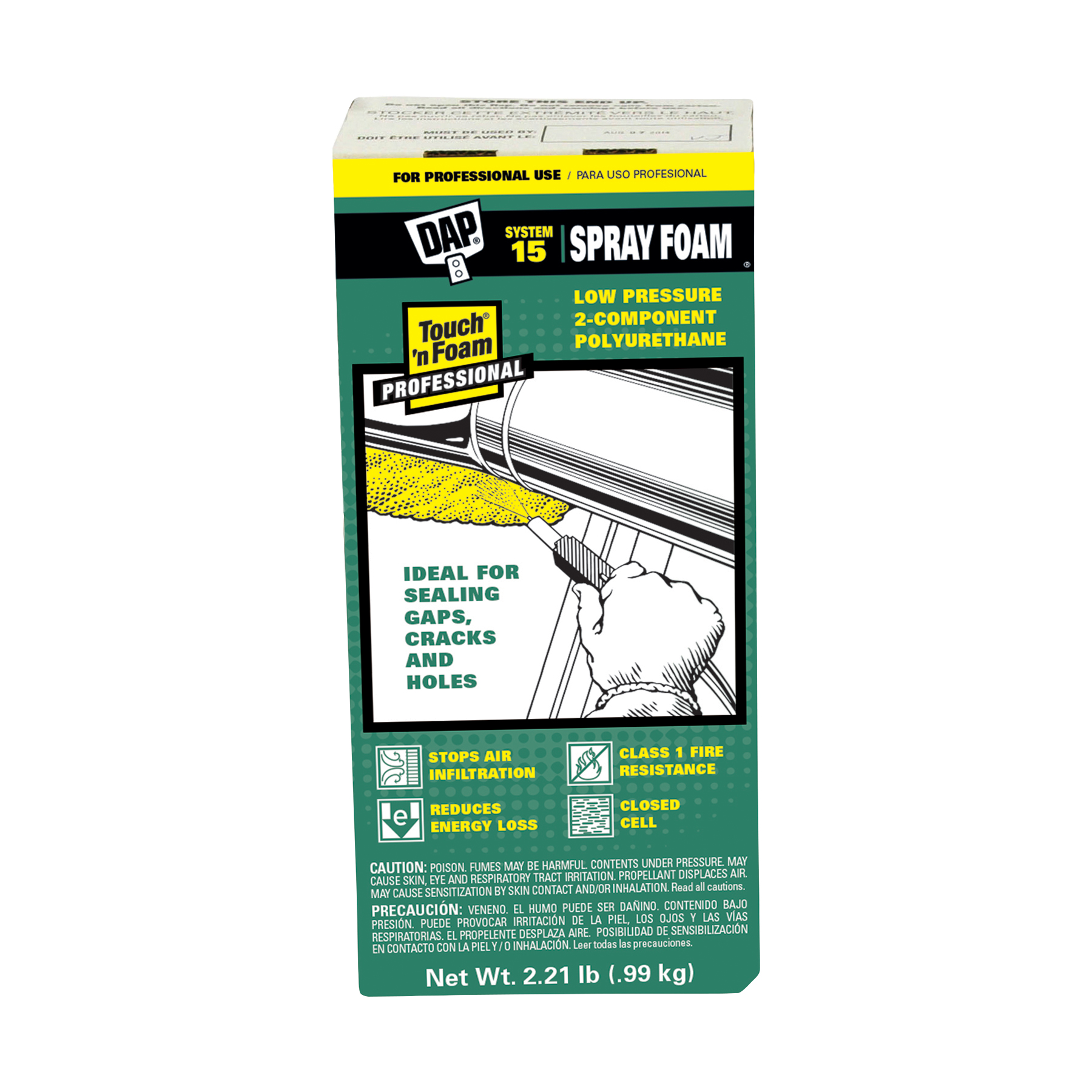Touch ‘n Foam System 15 Spray Foam Insulation Kit