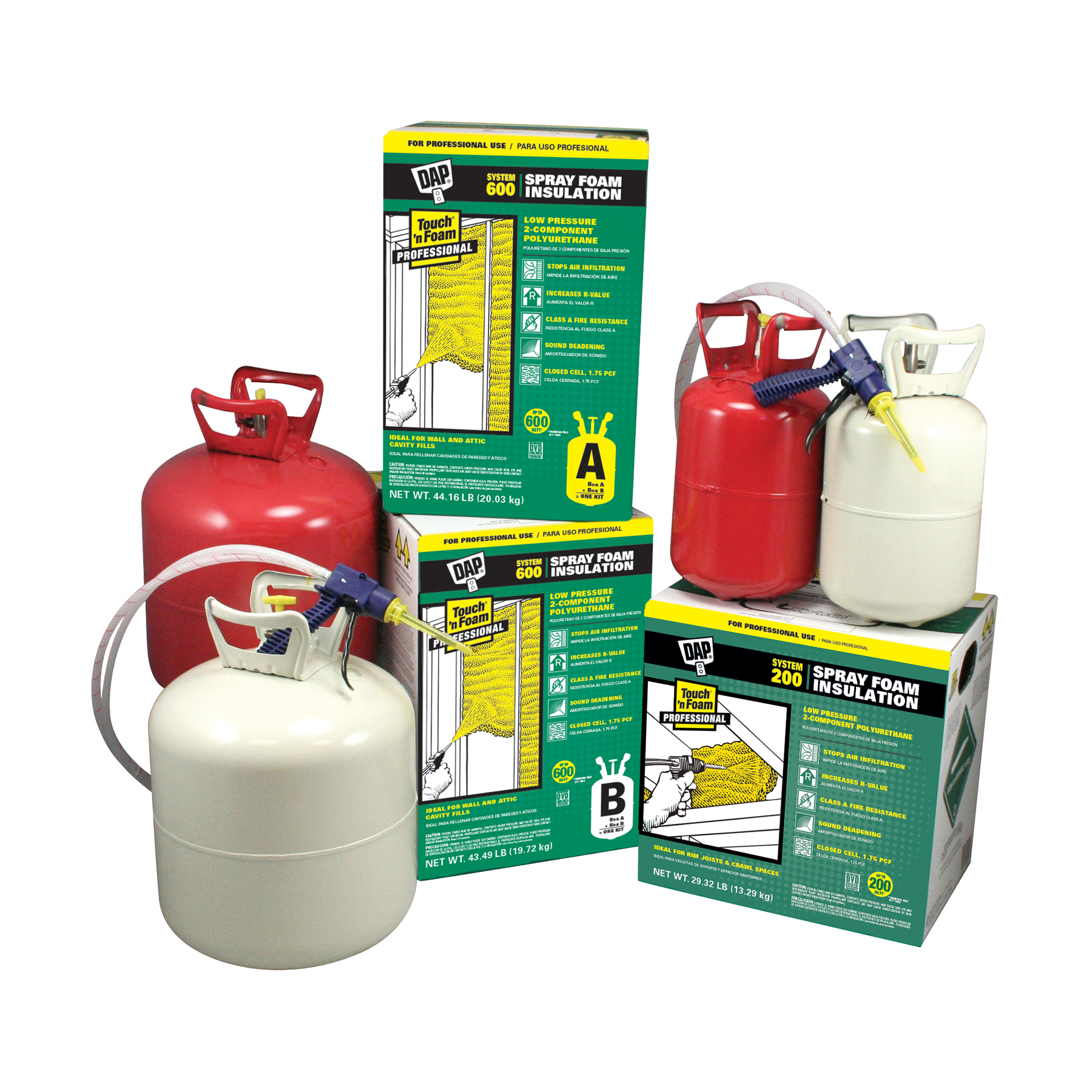 Touch ‘n Foam ® Spray Foam Insulation Kit