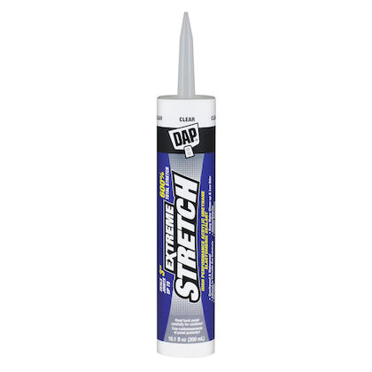 Gorilla Waterproof Caulk and Seal 10-oz Clear Silicone Caulk at