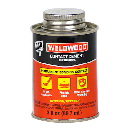 DAP Weldwood 7079800129 Contact Cement, Liquid, Strong So