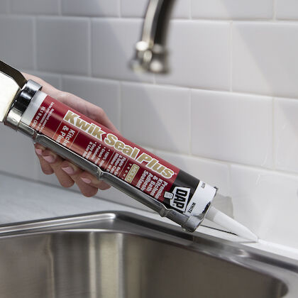 Clear Bath & Kitchen Silicone Caulk