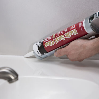 KWIK SEAL PLUS KITCHEN & BATH ADHESIVE SEALANT