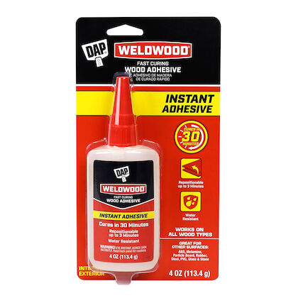 Super Strong Acrylic Wood Glue, 8 oz.