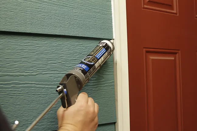 dynaflex ultra applied on exterior of home