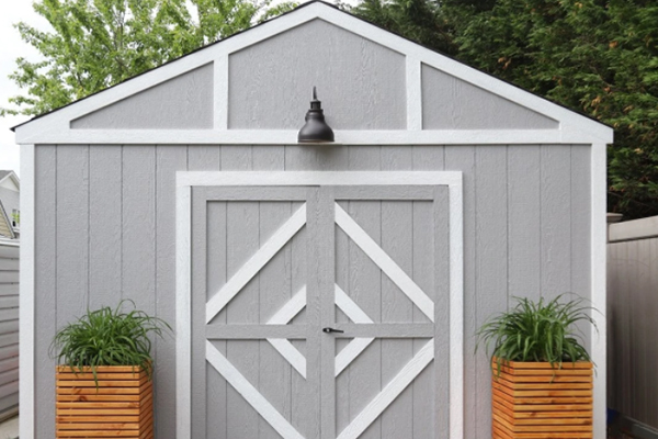 diy shed painting