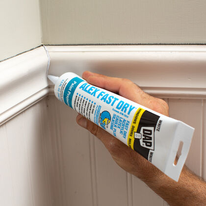 ALEX FAST DRY Acrylic Latex Caulk Plus Silicone